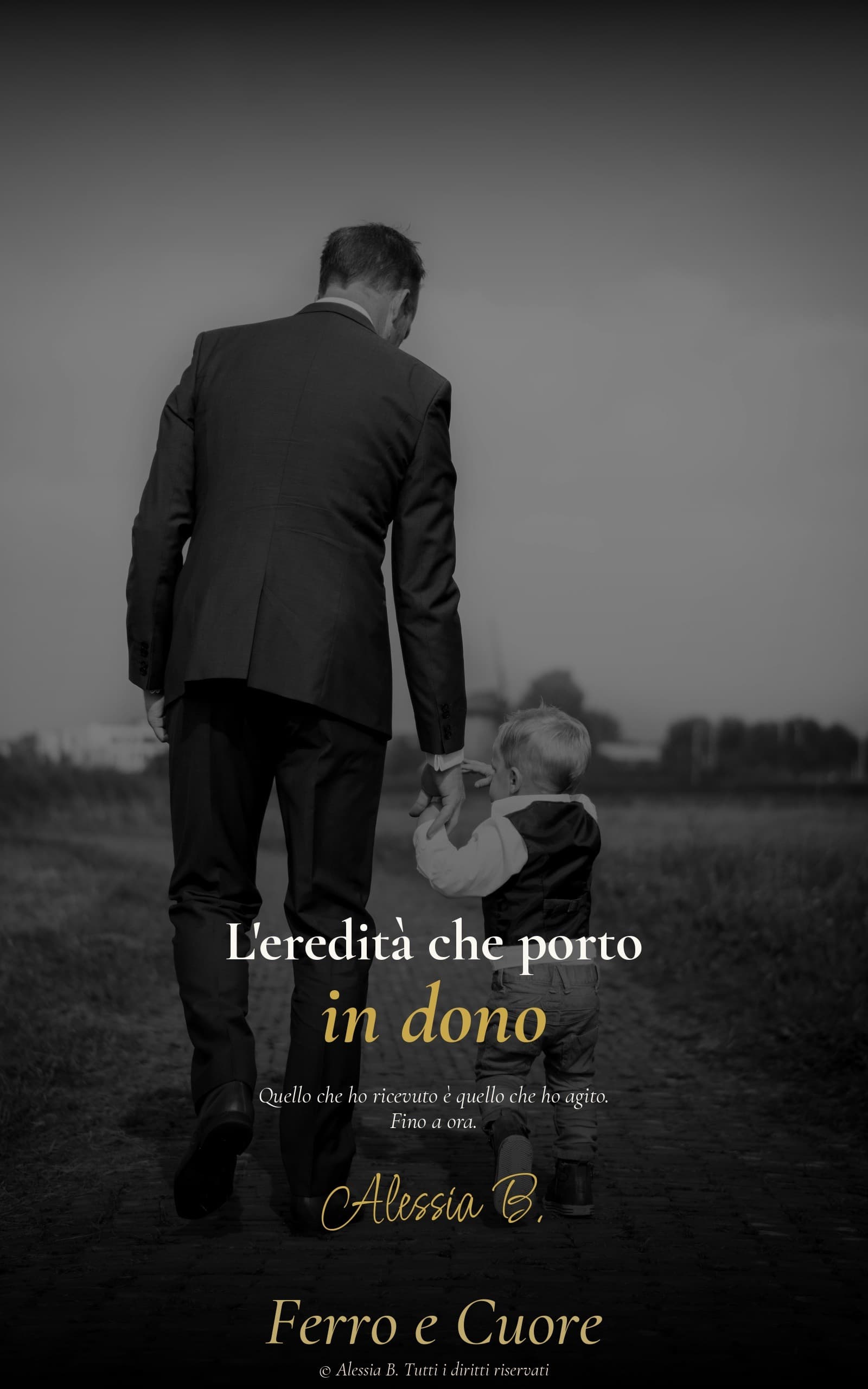 Copertina L'eredità che porto in dono
